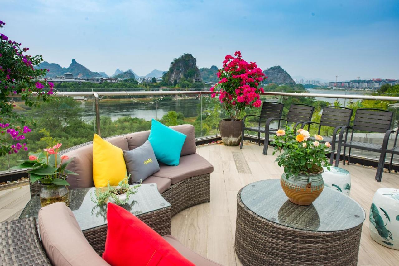 Li River Resort Villa Hotel Гуейлин Екстериор снимка