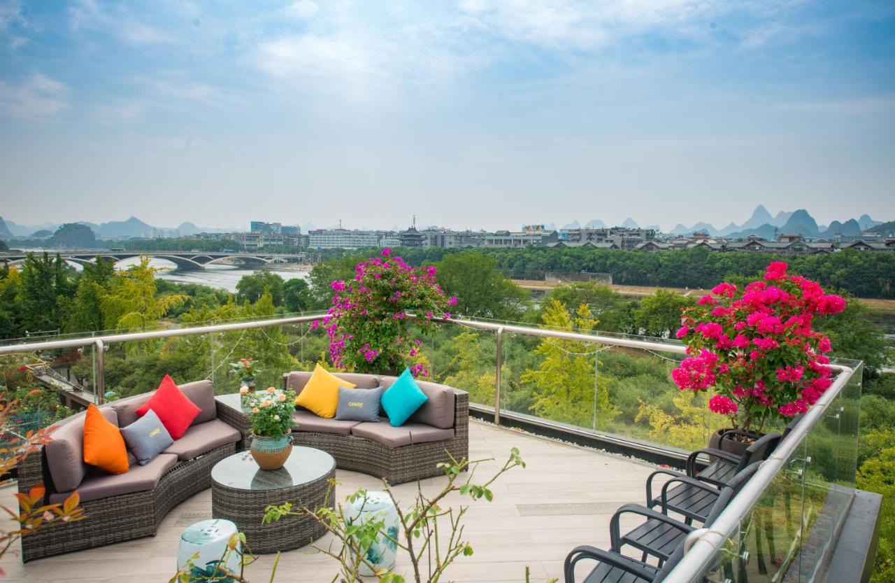 Li River Resort Villa Hotel Гуейлин Екстериор снимка