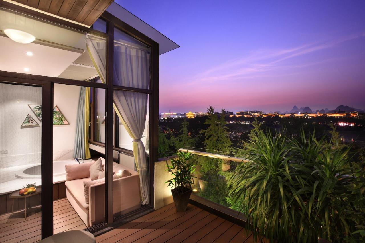Li River Resort Villa Hotel Гуейлин Екстериор снимка