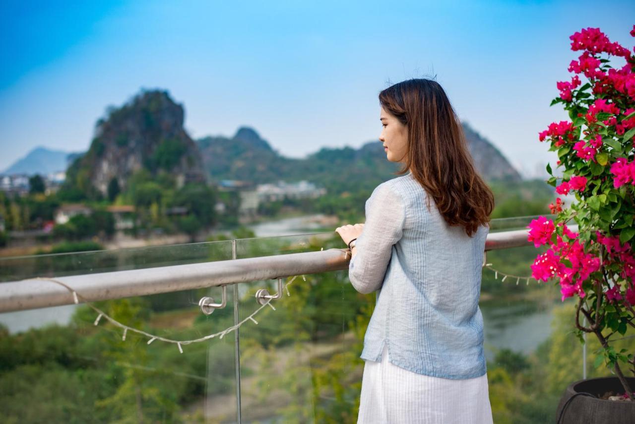 Li River Resort Villa Hotel Гуейлин Екстериор снимка